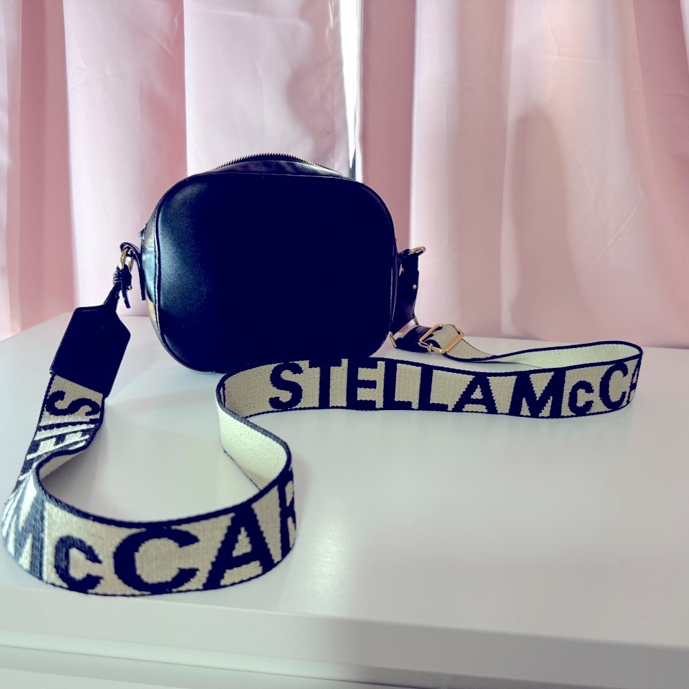 Stella McCartney Crossbody Bag with Logo Strap